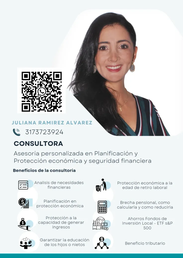 Foto de Juliana Ramirez - Planificación y Protección Financiera